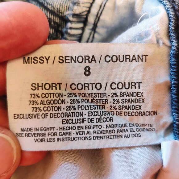 Gloria Vanderbilt Amanda Straight Jeans, Size 8 Short, Used - Picture 6 of 8